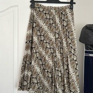 Animal skin skirt from banana republic size 2